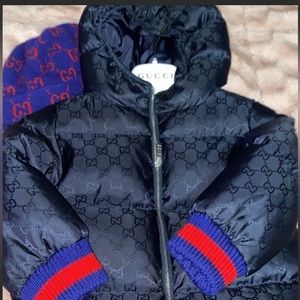 100% Authentic Infant / Toddler Gucci Coat Used ONCE I DO NOT HAVE THE TAGS